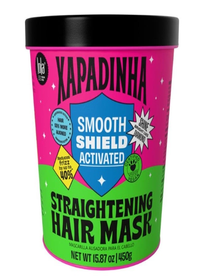 Lola From Rio - Xapadinha - Disciplining Hair Mask For Straight or Straightnened Hair, 55% Alignement, 40% Reduction in Frizz, Intense Shine 15.87 Fl Oz - Image 1